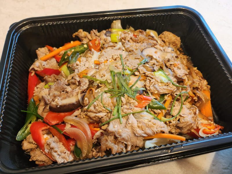 halal korean - beef bulgogi