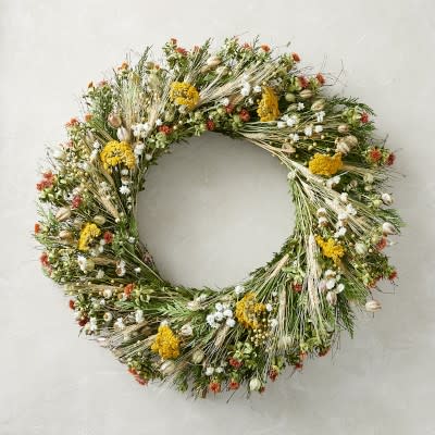 <p><a href="https://go.redirectingat.com?id=74968X1596630&url=https%3A%2F%2Fwww.williams-sonoma.com%2Fproducts%2Flaurel-canyon-wreath&sref=https%3A%2F%2Fwww.elledecor.com%2Fshopping%2Fg21206683%2Fsummer-wreaths%2F" rel="nofollow noopener" target="_blank" data-ylk="slk:Shop Now;elm:context_link;itc:0;sec:content-canvas" class="link ">Shop Now</a></p><p>Laurel Canyon Wreath</p><p>williams-sonoma.com</p><p>$179.95</p>