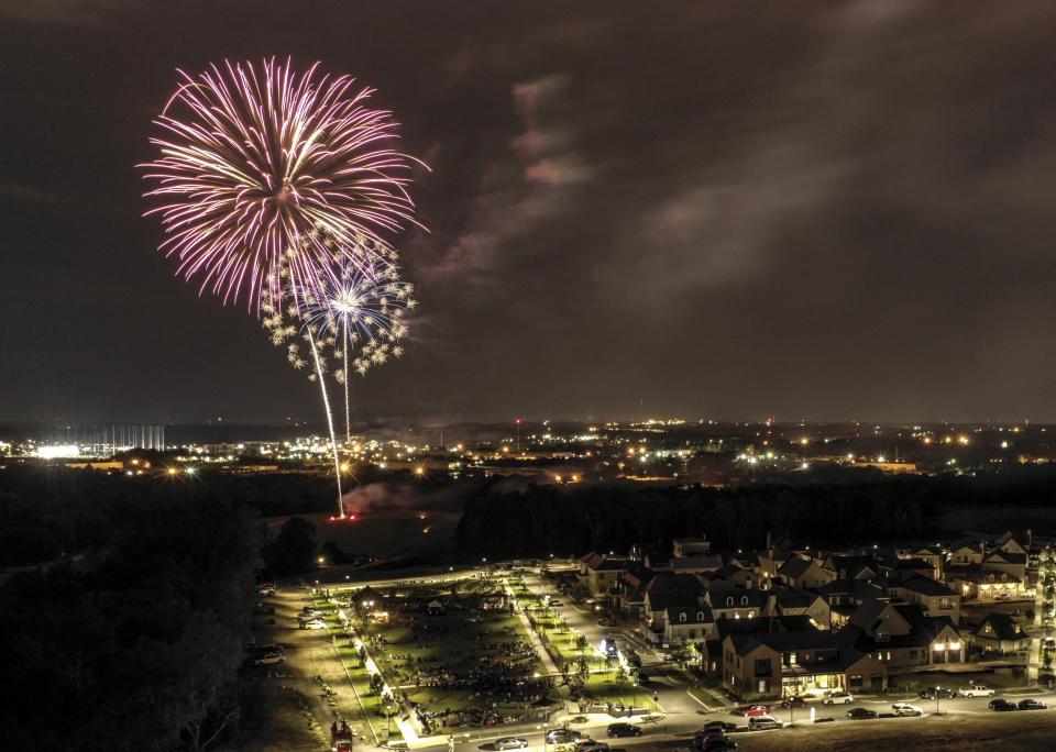 Fireworks at Hartness in Greenville SC