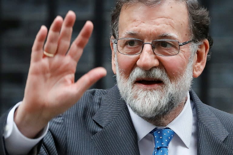 Spanish Prime Minister Mariano Rajoy's party only has 137 lawmakers out of 350