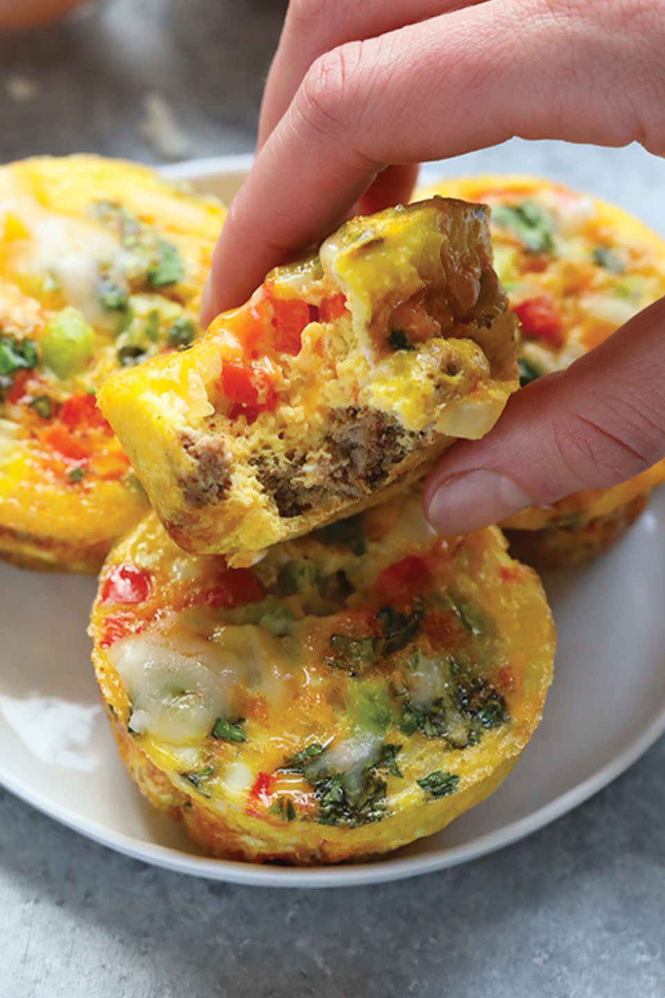 Turkey Fajita Egg Cup Recipe