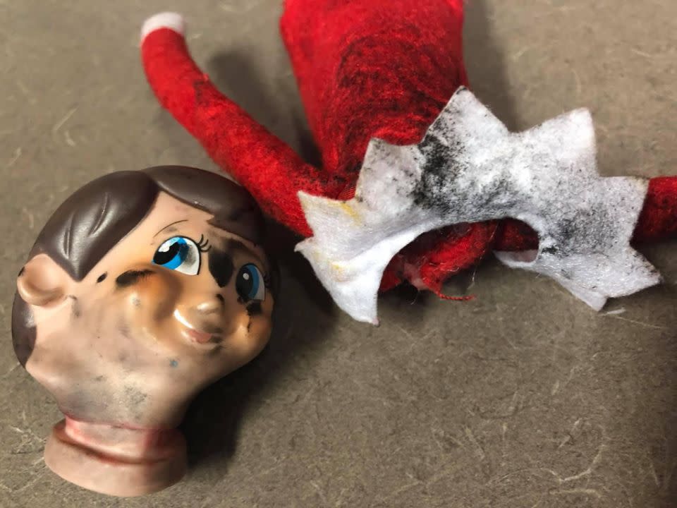 Elfis won't be reporting back to Santa. Photo: Facebook