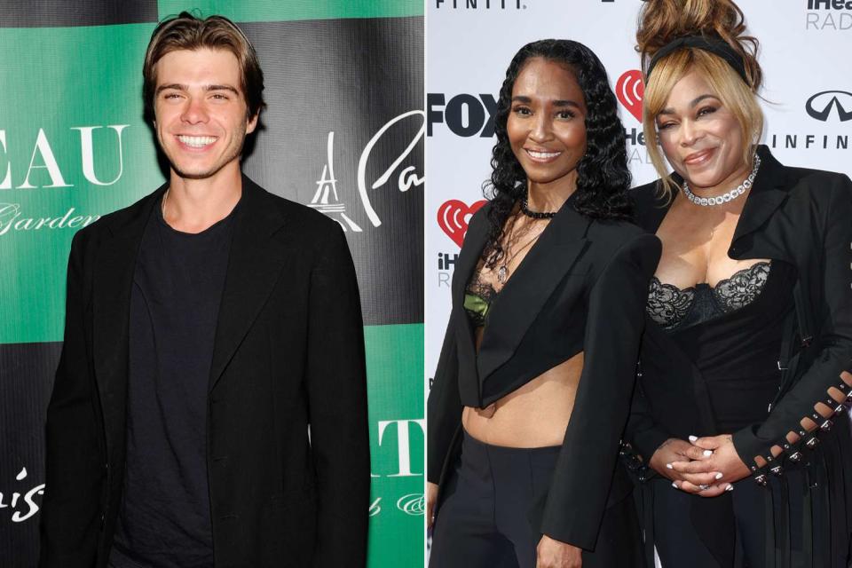 David Becker/WireImage; Joe Scarnici/Getty Matthew Lawrence and Chilli and T-Boz of TLC