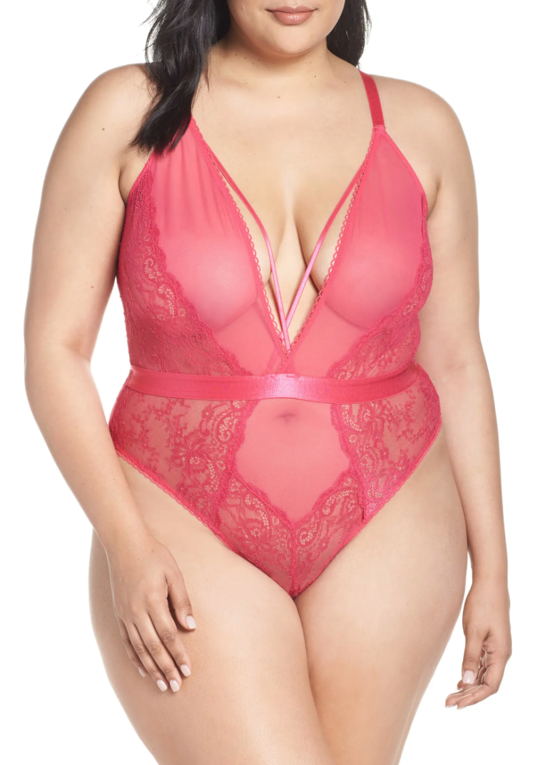 Oh La La Cheri ‘Viviane’ Plunge Teddy (Photo via Nordstrom)