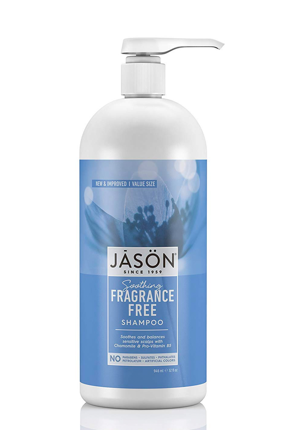 9) Jason Fragrance Free Shampoo