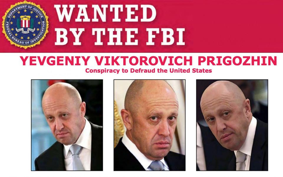 Yevgeny Prigozhin is wanted by the FBI for his part in attempting to interfere in the 2016 US Presidential Election - Pictorial Press Ltd/Alamy Stock Photo 