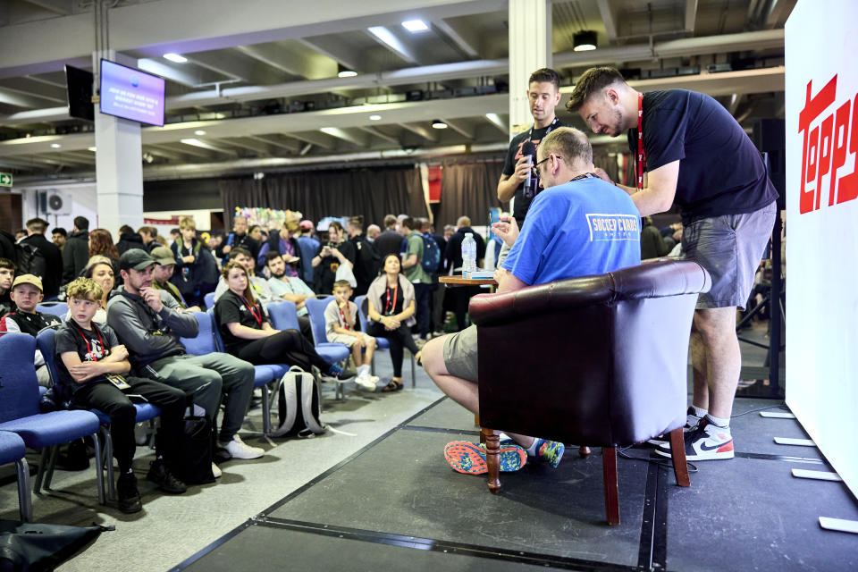 The company's 10th event has immersive elements including a VR zone, Creator Studio, Kids Zone and London Card Show Stage. Photo: London Card Show