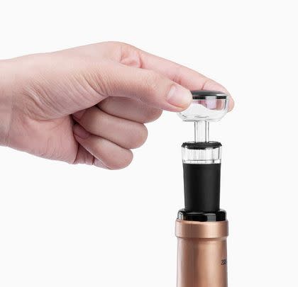 Say goodbye to gone-off wine thanks to this vacuum bottle stopper