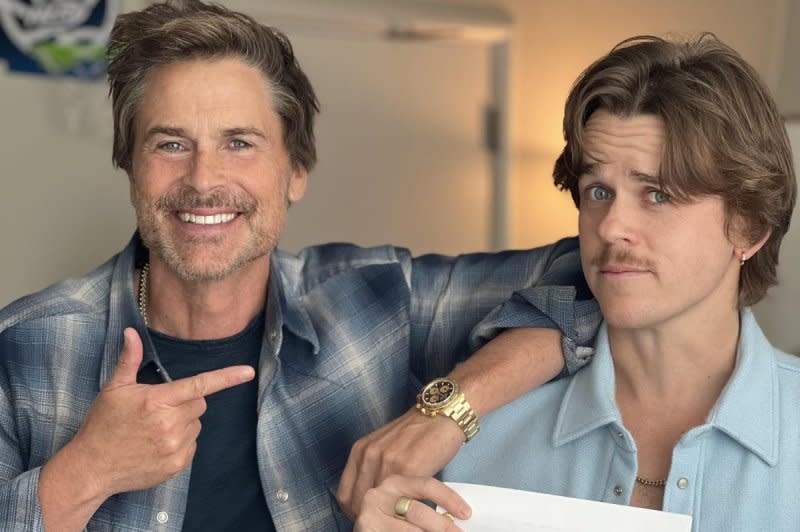 Rob Lowe (L) and his son, John Owen Lowe, are returning for a second season of "Unstable." Photo courtesy of Netflix