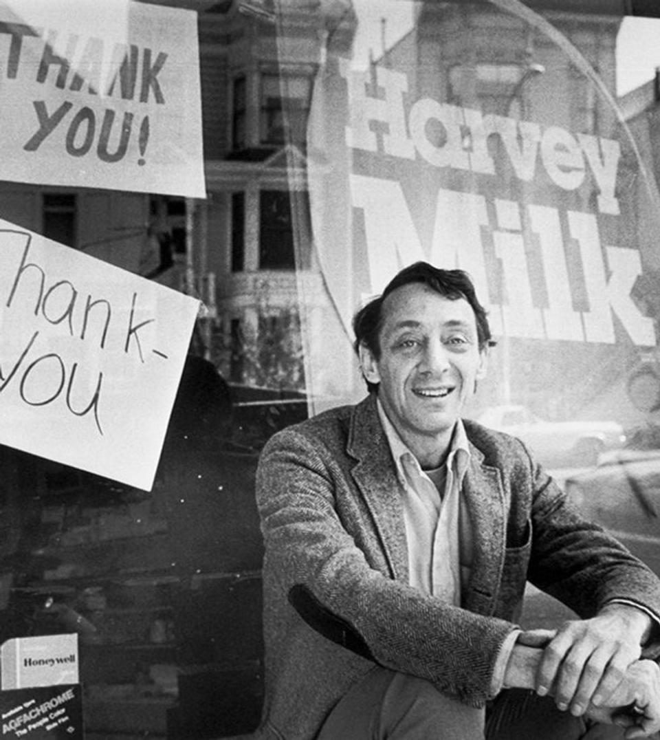 Harvey Milk gay man assassinated san francisco politician LGBTQ icon