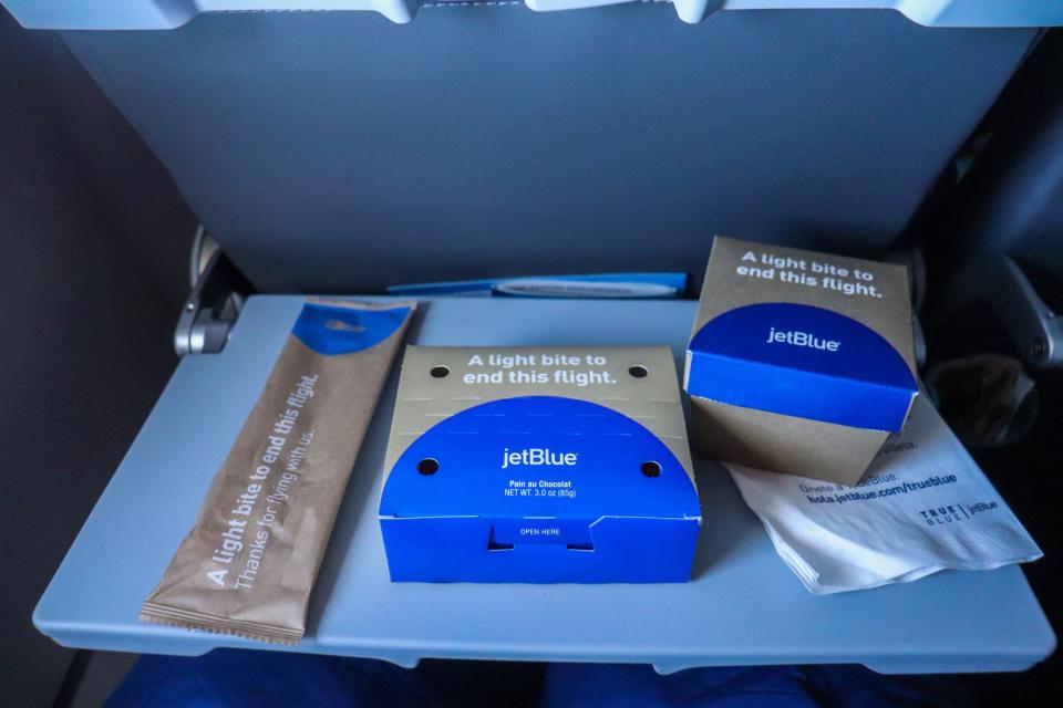 Flying JetBlue Airways from New York to London - JetBlue Airways London Inaugural Flight