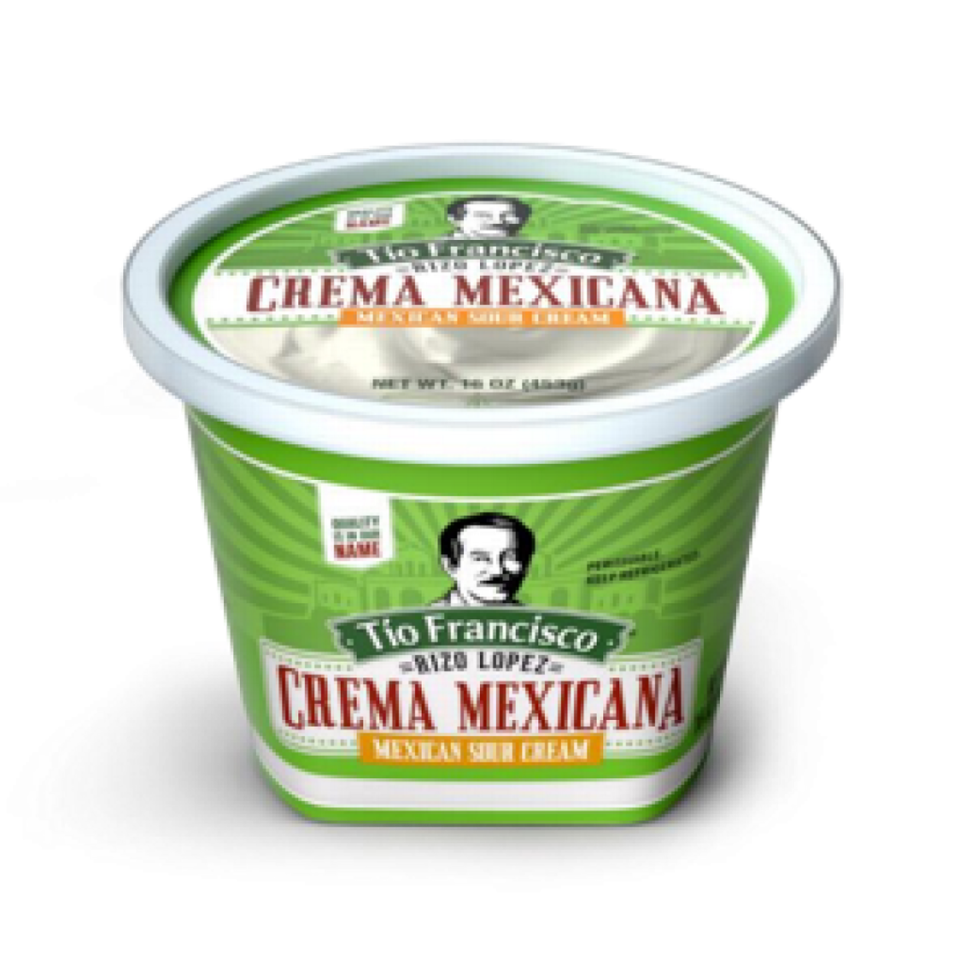 Tio Francisco Crema Mexicana Mexican Sour Cream FDA