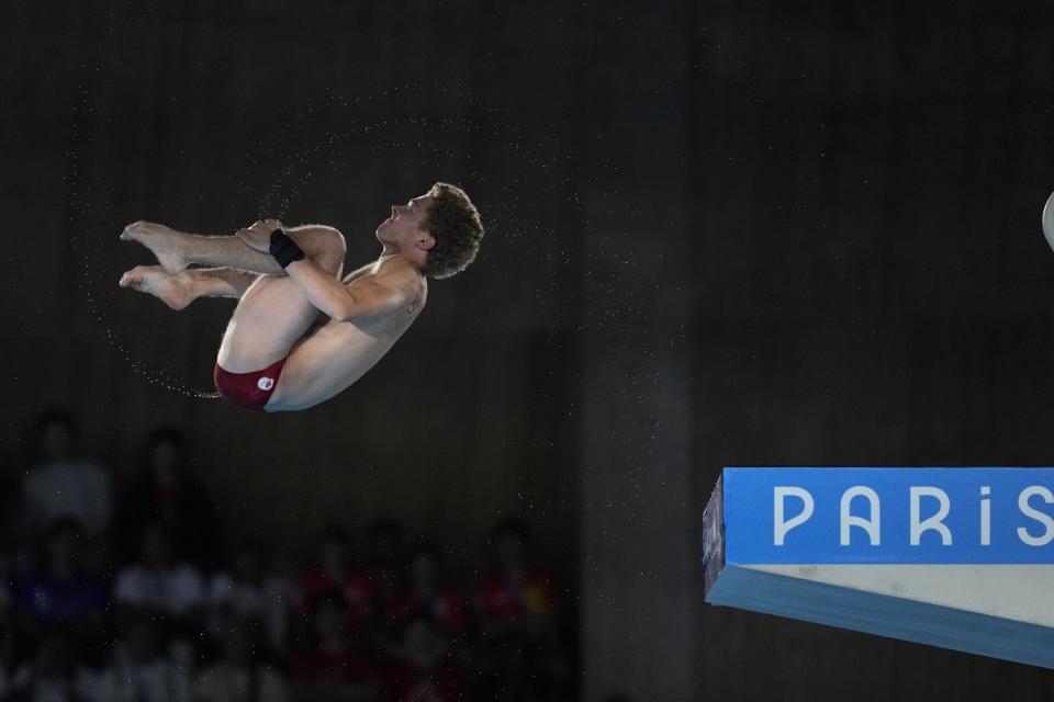 Costly mistake leaves Canada's Wiens seventh in men's 10m platform