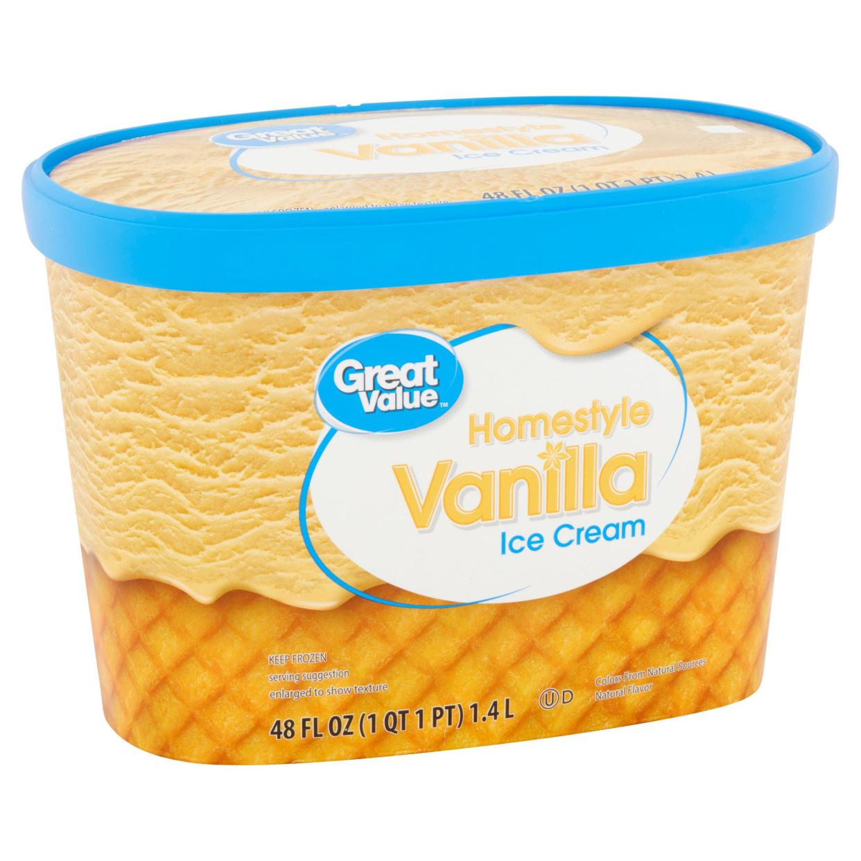 Great Value Vanilla Ice Cream