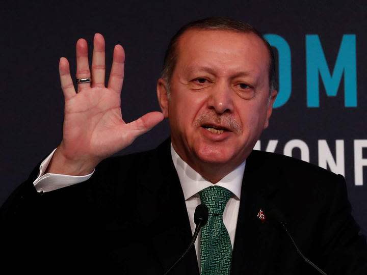 Turkish president Recep Tayyip Erdogan voiced fury over the alleged incident: REUTERS/Murad Sezer