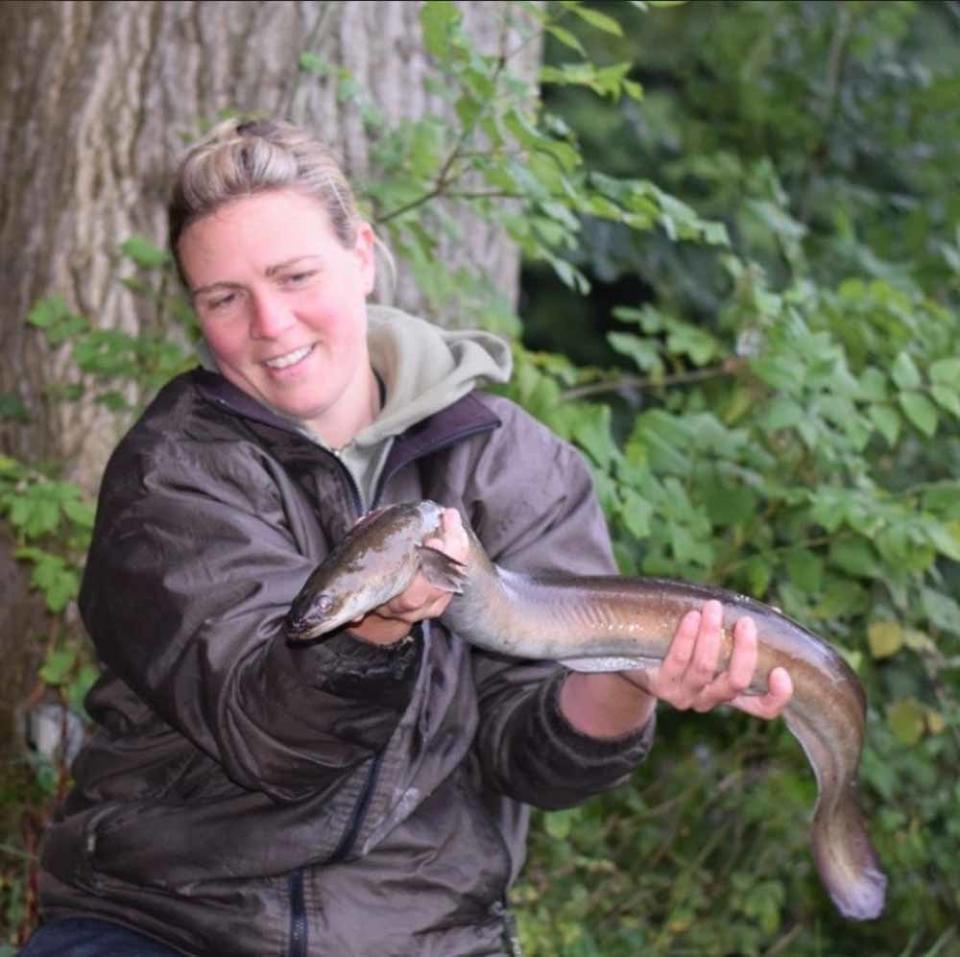 Angling has been therapeutic for Aimee. (Collect/PA Real Life)