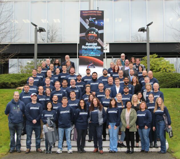 Aerojet Rocketdyne Orion team in Redmond