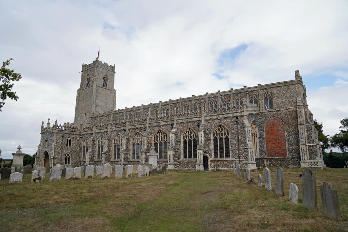 A general view of Holy Trinity Church in Blythburgh, Suffolk (Joe Giddens/PA) (PA Wire)