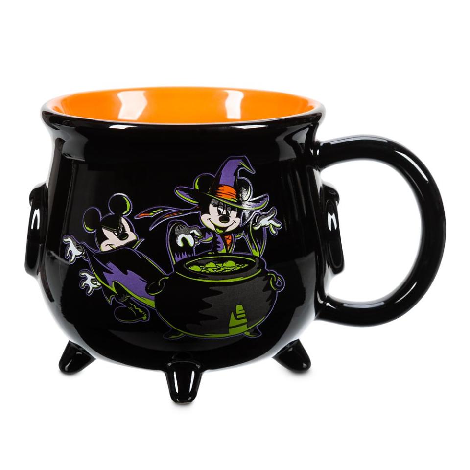 11) Mickey and Minnie Mouse Cauldron Mug