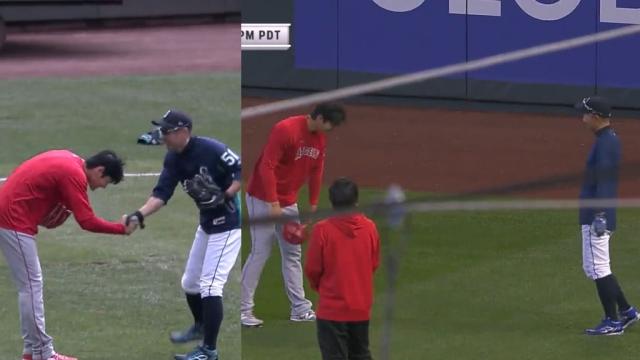 Shohei Ohtani bows to childhood idol Ichiro Suzuki ahead of series opener