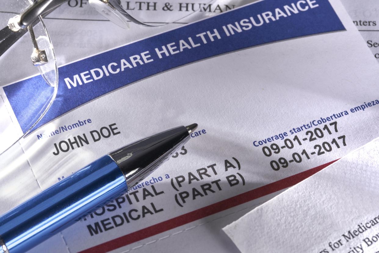 new medicare card for social security insurance medical benefits