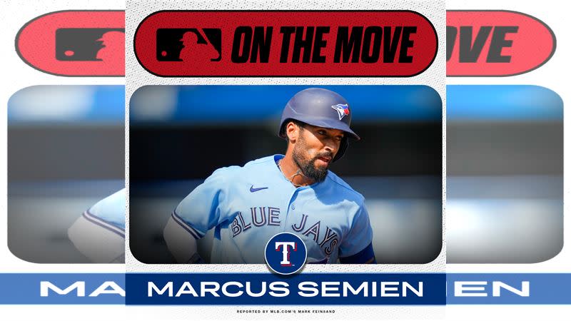 塞米恩（Marcus Semien）7年1.75億美金合約轉戰遊騎兵。（圖／美聯社／達志影像）