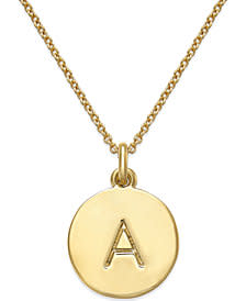 Kate Spade New York Initials Necklace. (Photo: Macy’s)