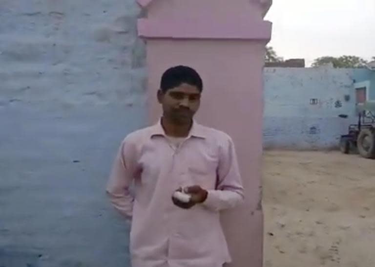 India election: Man ‘chops off own finger’ after mistakenly voting for wrong candidate