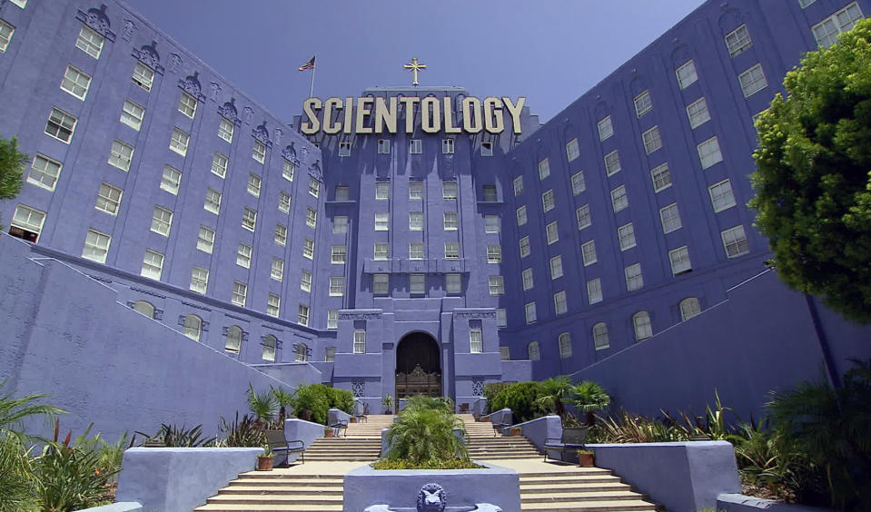 Scientology headquarters (Credit: AP)