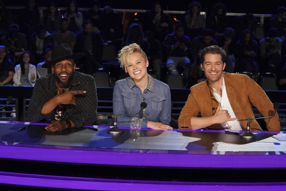 Stephen 'tWitch' Boss, JoJo Siwa, and Matthew Morrison on 'So You Think You Can Dance'