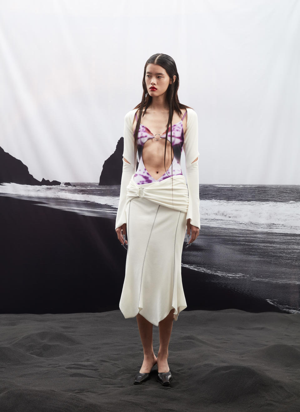A look from Didu’s spring 2022 collection. - Credit: Zhongjia Sun/Courtesy of Didu