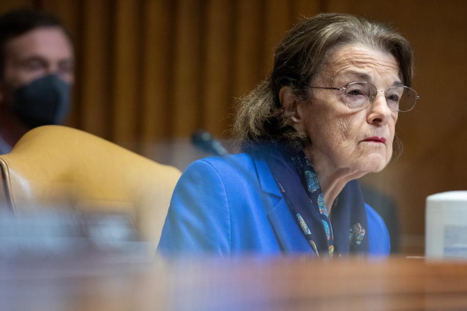 The press did not report for a long time that Sen. Dianne Feinstein, now 89 years old, had lost much of her mental sharpness and her memory. <a href="https://www.gettyimages.com/detail/news-photo/sen-dianne-feinstein-d-calif-attends-a-senate-news-photo/1246880948?phrase=Feinstein&adppopup=true" rel="nofollow noopener" target="_blank" data-ylk="slk:Amanda Andrade-Rhoades/For The Washington Post via Getty Images;elm:context_link;itc:0;sec:content-canvas" class="link ">Amanda Andrade-Rhoades/For The Washington Post via Getty Images</a>