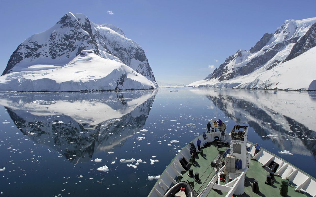 Doesn't get much more adventurous than Antarctica - Getty