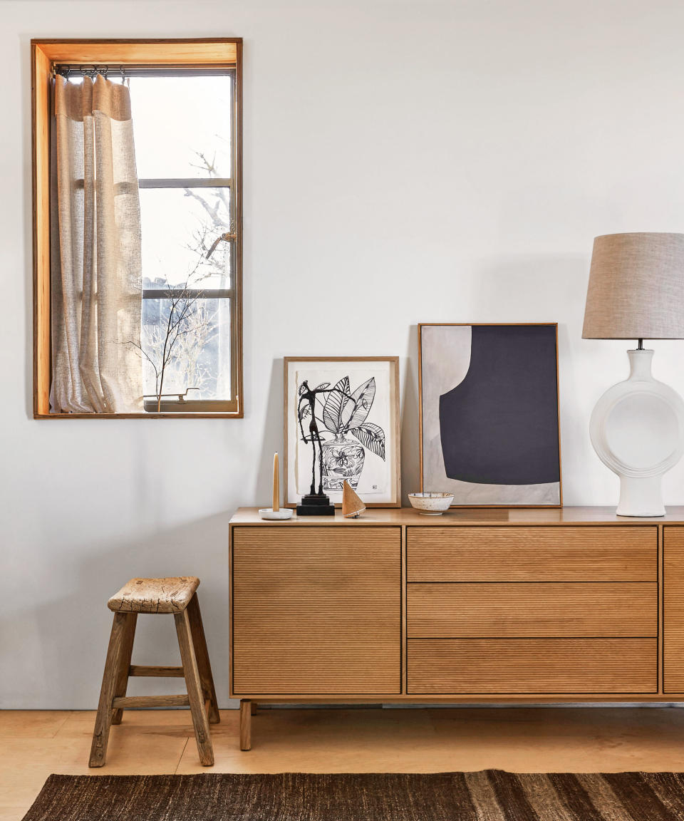 cabinet in living room