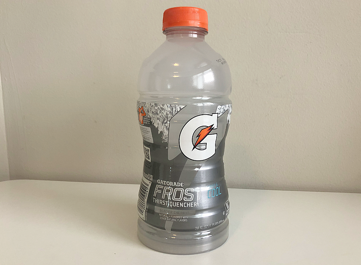 gatorade glacier cherry bottle.