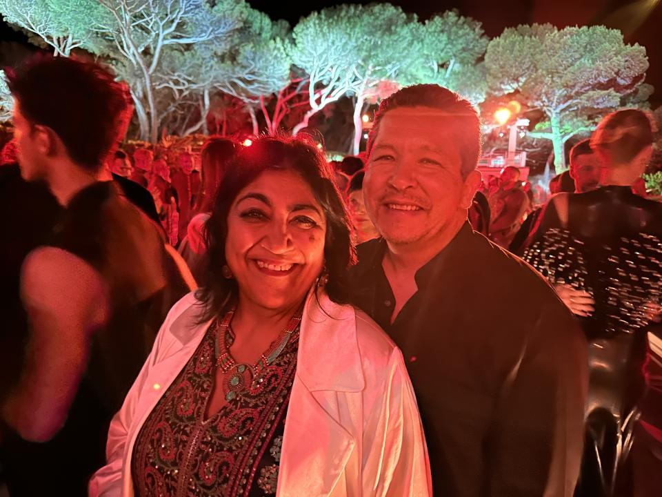 Gurinder Chadha and Paul Mayeda Berges