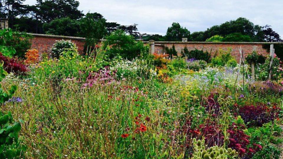 Eastern Daily Press: Holkham Hall's walled gardens are usually open to the public, but now visitors can see the private gardens