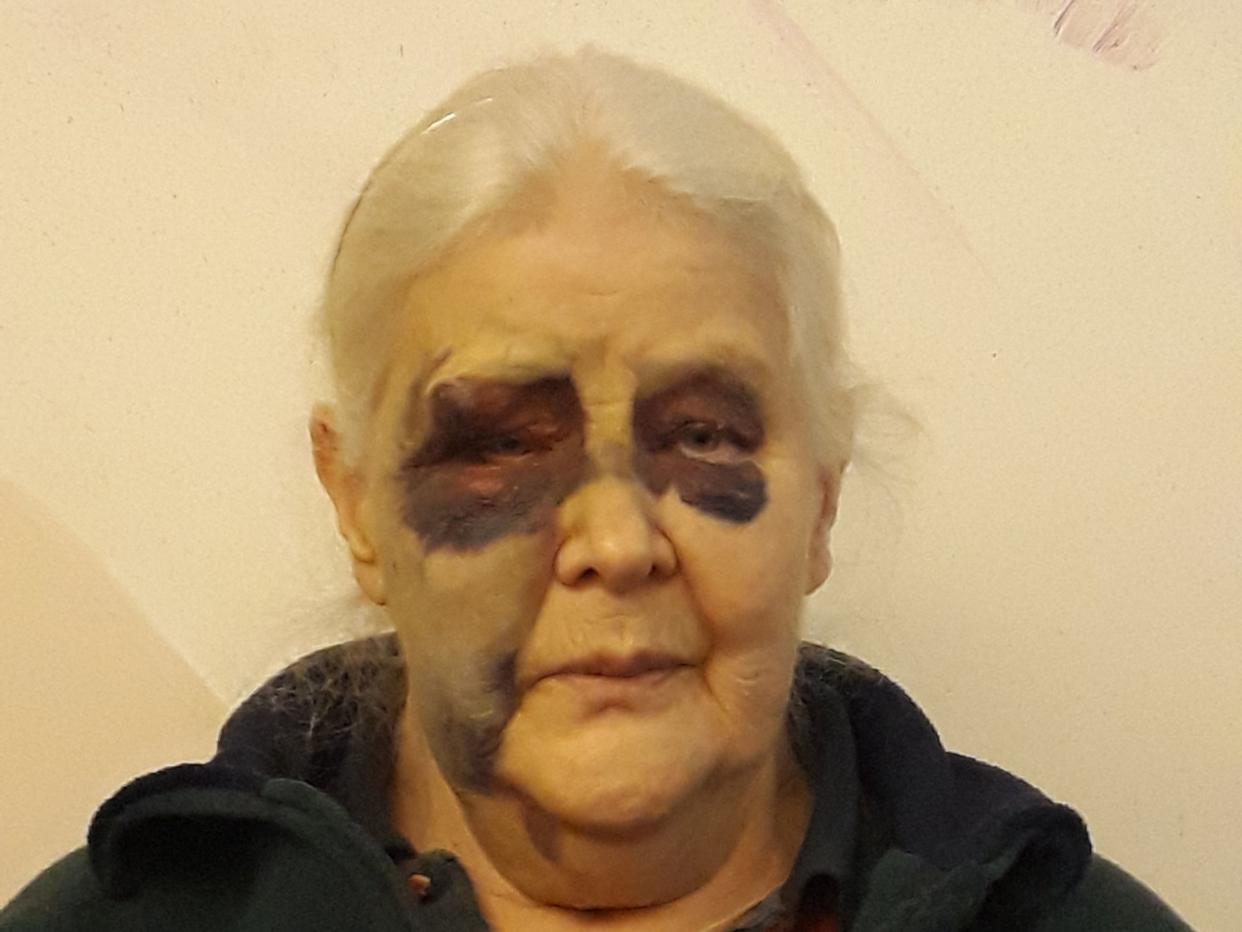 Ida Brown, 79, was shoved into a wall when she confronted two men (Northumbria Police/PA)