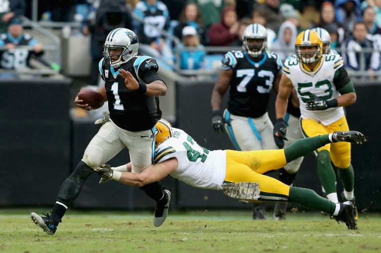 Cam Newton has been the driving force behind the Panthers' relentless march to the Super Bowl, becoming the first quarterback in history to throw for more than 30 touchdowns and rush for 10 more in a single season