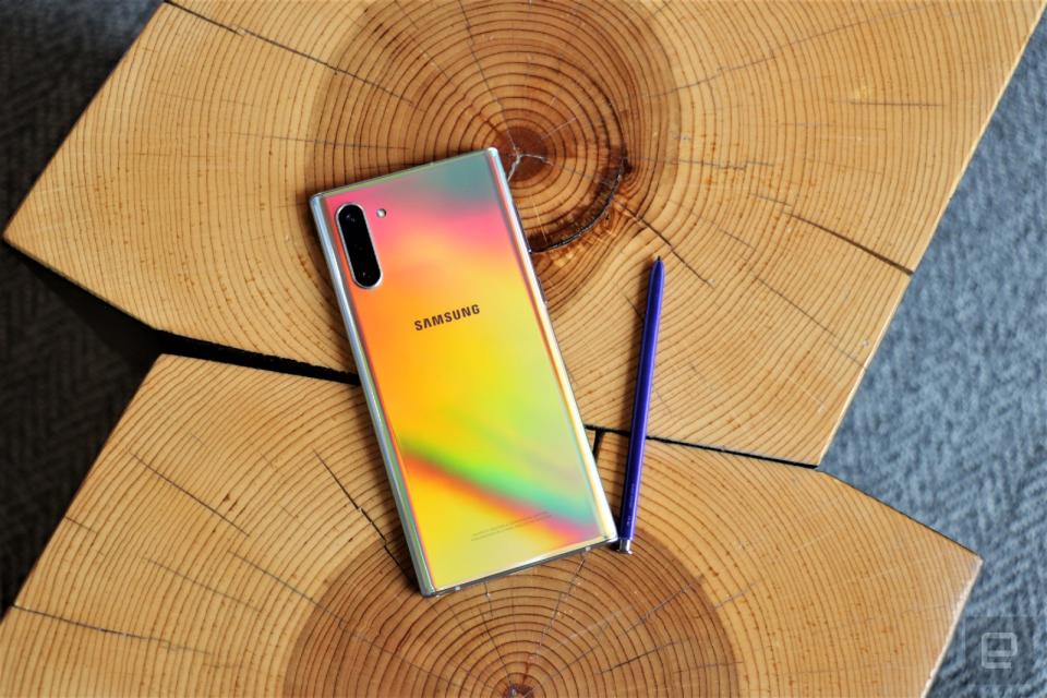 Samsung Galaxy Note 10 review

Cherlynn Low / Axget