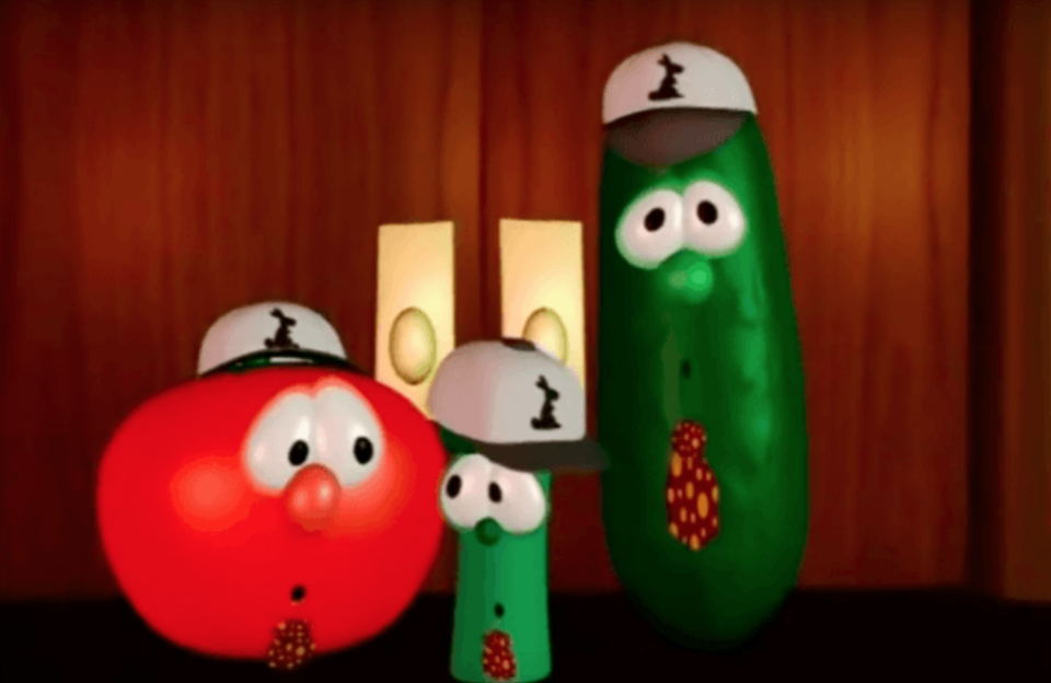 A student at Cal State San Marcos suggests the popular Christian animated show <em>VeggieTales</em> is racist. (Photo: DreamWorks Classics, NBCUniversal Television Distribution)