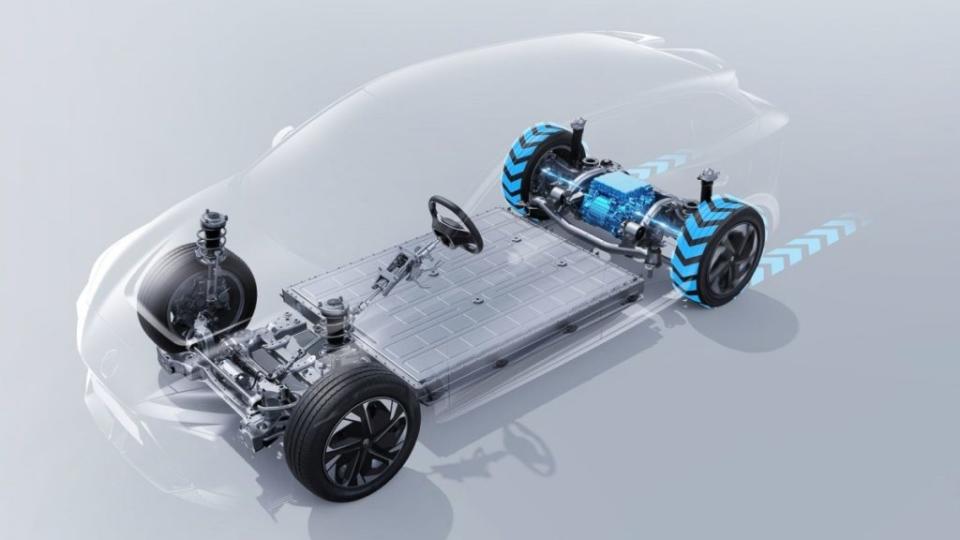 首波銷售的MG4 EV皆為單馬達後驅的動力配置，未來會有性能更強悍的雙馬達四驅版本。(圖片來源/ MG)