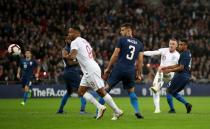 <p>The former Manchester United striker came off the bench against the United States.</p>