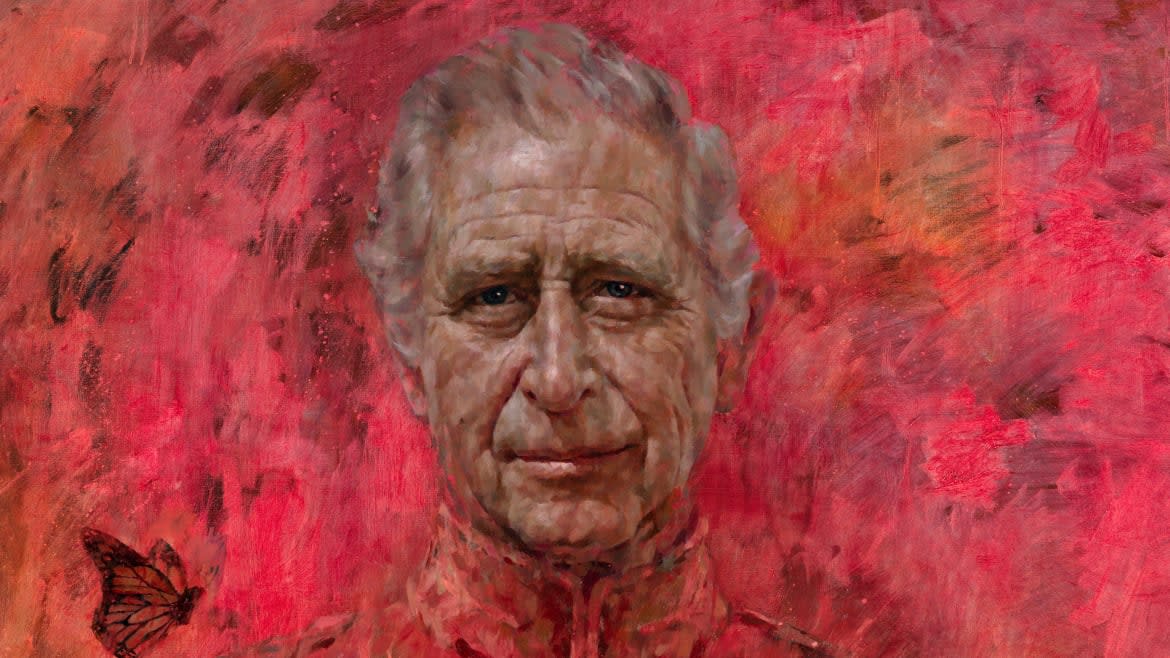 His Majesty King Charles III by Jonathan Yeo 2024/Handout via REUTERS