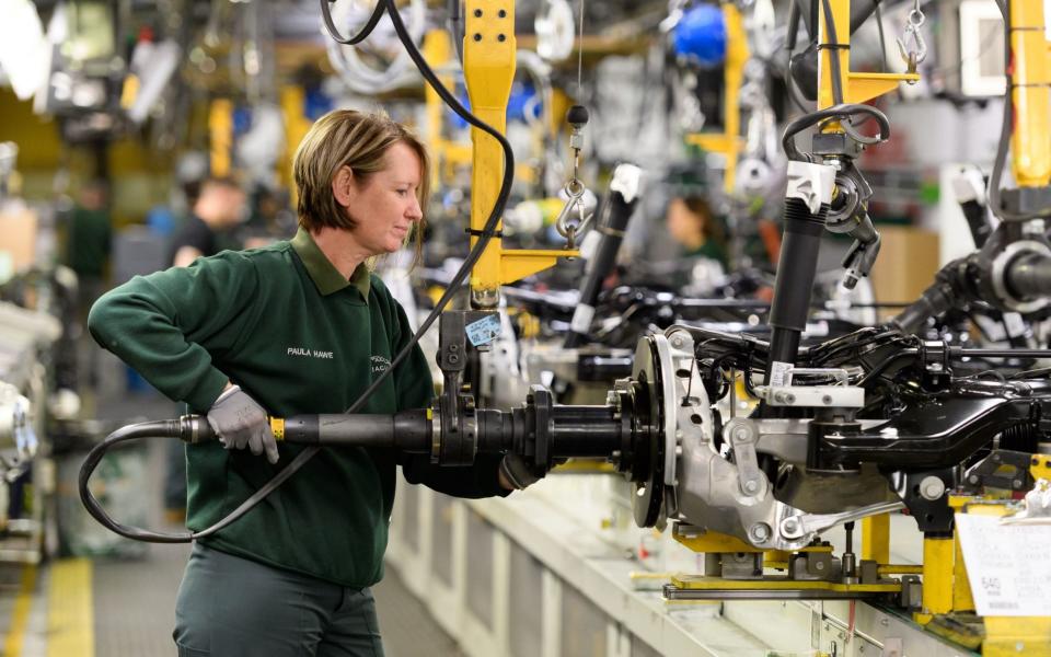 Electric Car Production - Jaguar Land Rover/PA