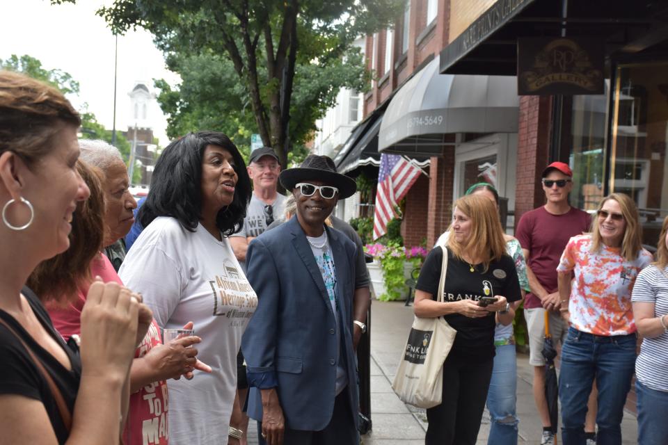 A marker honoring longtime African-American business owner A.N.C. Williams was unveiled in downtown Franklin on Monday, which was Juneteenth.  Williams was the city's first Black businessowner and he operated his store for more than 60 years.  The marker was made possible by the African American Heritage Society of Williamson County.