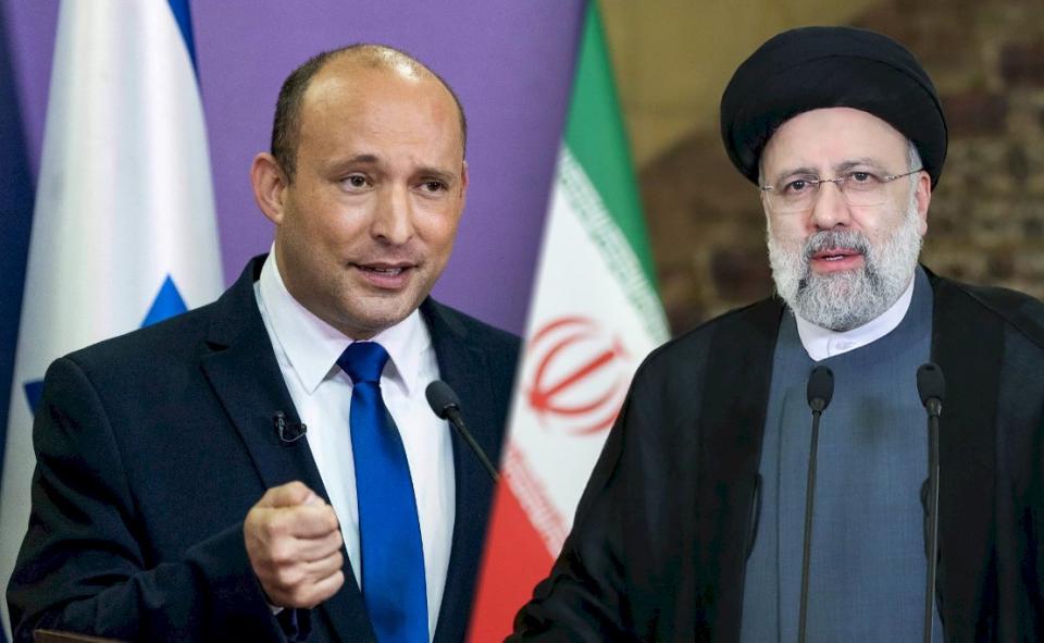 中東局勢改變，以色列和伊朗分別產生新總理和總統。左：以色列總理班奈特、右：伊朗總統萊希（資料照／AFP、伊朗總統府）