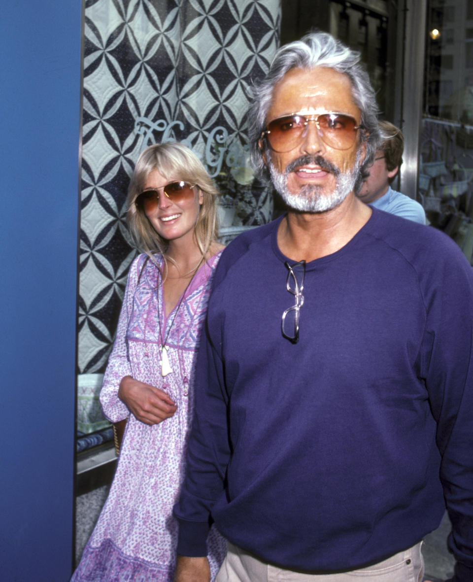 Bo Derek and John Derek in New York City on July 22, 1981. (Photo: Ron Galella via Getty Images)