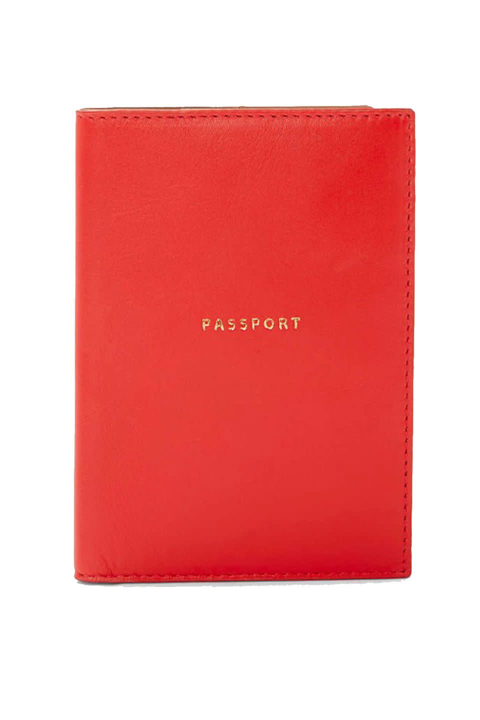 Travel gifs - Leather Passport Cover