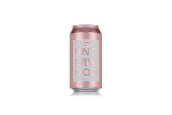 "Light, crisp, perfect amount of sweetness." "Effervescent and floral, like a spring wildflower meadow." "I want to drink this all summer."<br /><br /><strong><a href="https://shop.unionwinecompany.com/collections/underwood/products/underwood-pinot-in-a-can" target="_blank">375ml cans are sold in packs of four for $28</a></strong>